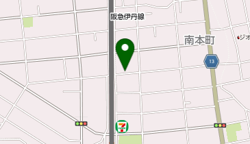 リパーク伊丹平松2丁目の地図画像