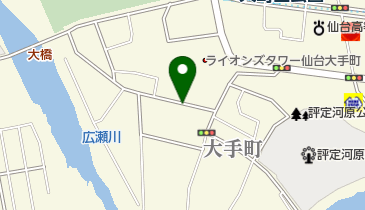 リパーク仙台大手町の地図画像