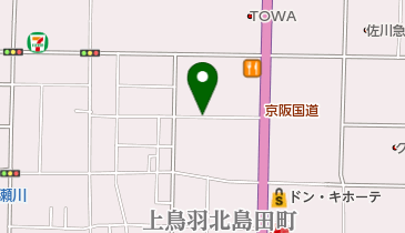 リパーク上鳥羽堀子町の地図画像