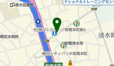 リパーク板橋清水町第3の地図画像