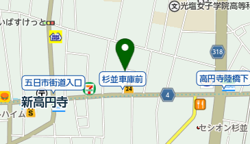 リパーク高円寺南2丁目第3の地図画像