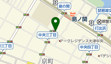 リパーク大津島の関第2の地図画像