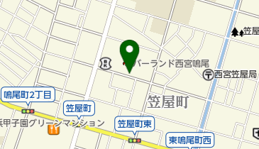 リパーク西宮笠屋町第3の地図画像
