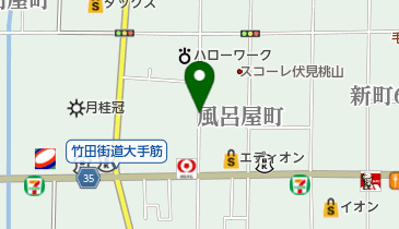 リパーク伏見風呂屋町の地図画像