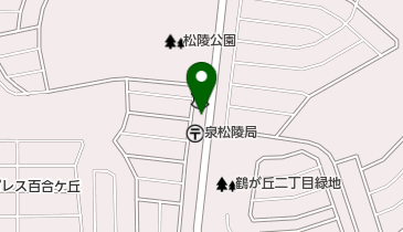 リパーク仙台銀行松陵支店の地図画像