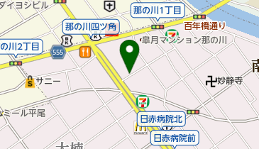 リパーク洋服の青山福岡那の川店の地図画像