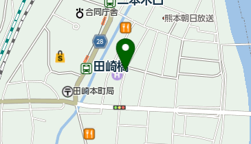 リパーク熊本二本木2丁目第3の地図画像