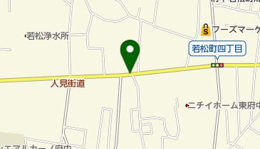 リパーク府中若松町4丁目の地図画像