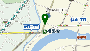 リパーク熊本細工町5丁目の地図画像