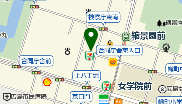 リパーク広島上八丁堀第5の地図画像