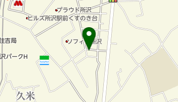 リパーク所沢北秋津第2の地図画像