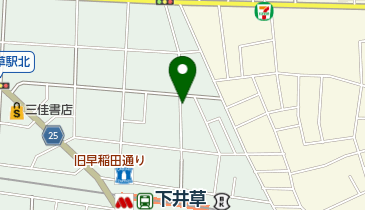 井草1丁目の地図画像