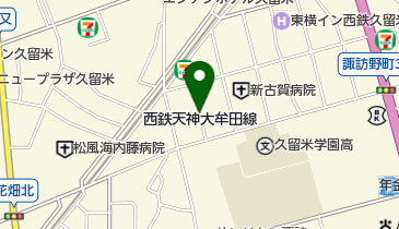 リパーク久留米天神町第4の地図画像