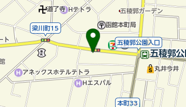 函館本町第3の地図画像