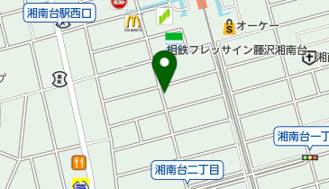 リパーク湘南台駅前第3の地図画像