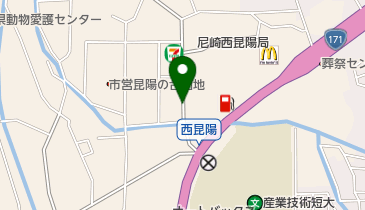 リパーク尼崎西昆陽2丁目の地図画像