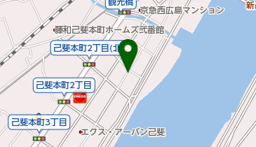 リパーク広島己斐本町2丁目の地図画像
