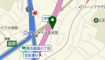 リパーク西五反田8丁目の地図画像