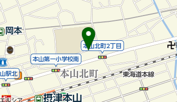 リパーク神戸本山北町3丁目の地図画像