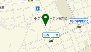リパーク弦巻2丁目第2の地図画像