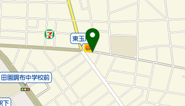 リパーク東玉川1丁目の地図画像