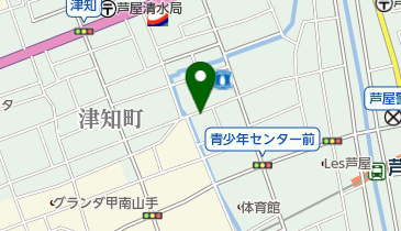 リパーク芦屋川西町の地図画像