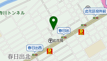 リパーク春日出北第5の地図画像