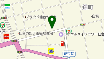 リパークみやぎ生協錦町店の地図画像