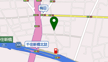 リパーク足立1丁目第3の地図画像