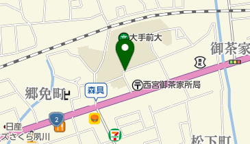 リパーク西宮御茶家所町の地図画像