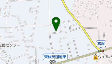 リパーク西東京富士町2丁目の地図画像