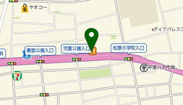 リパーク吉野家平塚天沼店の地図画像