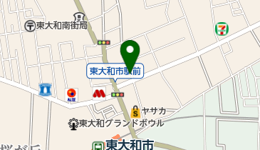 リパーク東大和市駅前第2の地図画像
