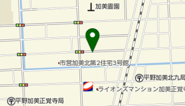 リパーク加美北8丁目第2の地図画像