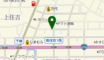 リパーク南住吉1丁目第2の地図画像