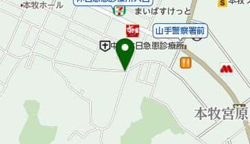 リパーク横浜本牧町2丁目第2の地図画像