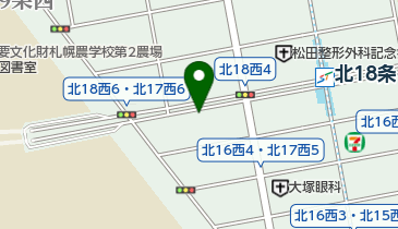 リパークワイド札幌北17西5の地図画像