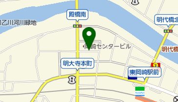 リパーク東岡崎駅前第5の地図画像