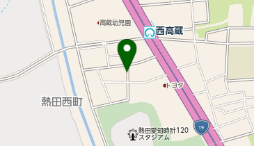 リパーク旗屋1丁目第2の地図画像