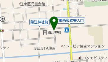 リパーク猿江2丁目の地図画像