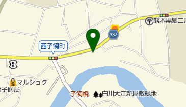 リパーク熊本子飼本町の地図画像