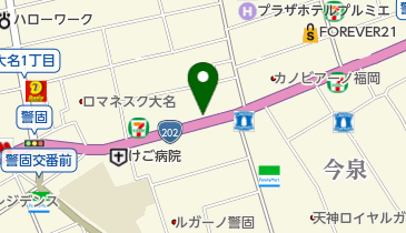 リパーク大名1丁目第8の地図画像