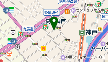 リパークJR神戸駅前第2の地図画像