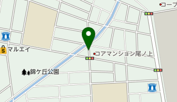 リパーク熊本尾ノ上2丁目の地図画像