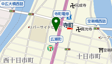 リパーク広島広瀬町の地図画像