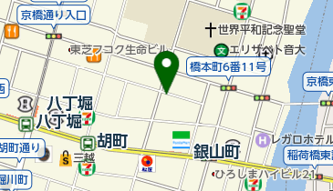 リパーク広島幟町第14の地図画像