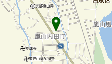 リパーク嵐山内田町の地図画像