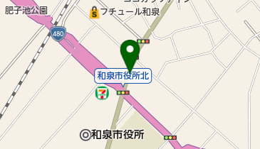 リパーク和泉府中駅東第3の地図画像