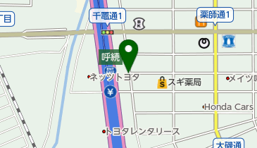 リパーク千竈通1丁目の地図画像