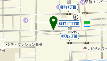 リパーク岡山下石井2丁目第3の地図画像